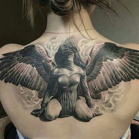 Pin by FireLillyCreations on Inked in 2020 | Angel tattoo for women ...