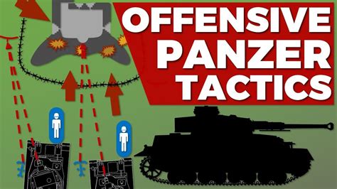 German Panzer Tactics WW2 - Attack - YouTube