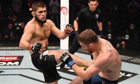 Khabib Nurmagomedov says he's retired after stopping Gaethje at UFC 254 ...