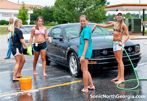 Force Cheerleader Carwash 6-12-10-4243 - a photo on Flickriver