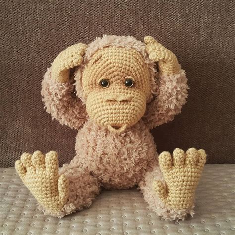 Crochet Pattern For Monkey