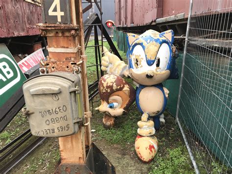 THEY REVIVED THE SONIC STATUE 😄 : SonicTheHedgehog