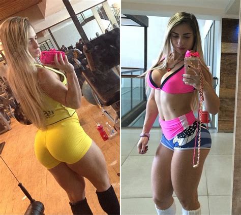 Brazilian Fitness Model, Priscila De Freitas | Training Clips ...