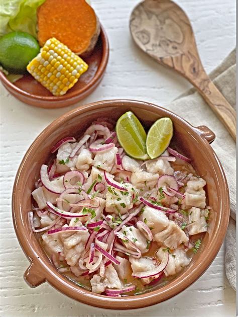 Ceviche Peruano Receta