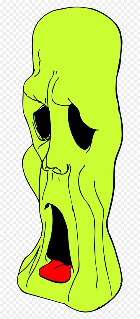 Green Ghoul Cartoon Clipart (#1094407) - PinClipart