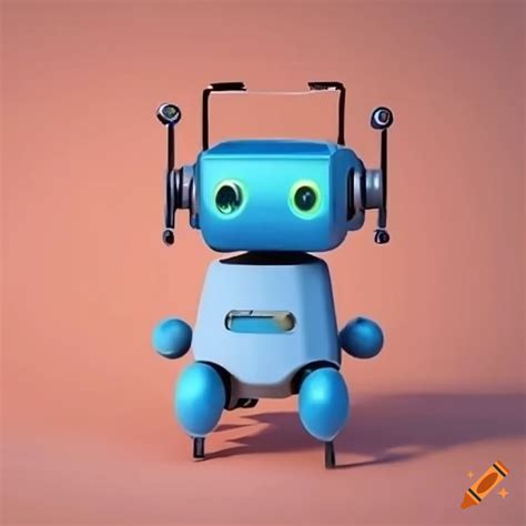 Adorable handless robot