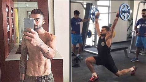 Virat Kohli Gym Workout Video | Virat Kohli Workout - YouTube