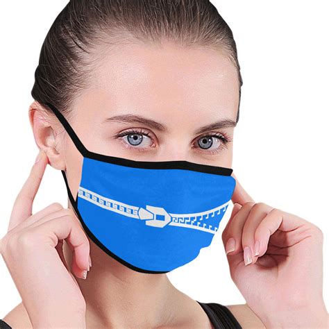 ZIPPER Mouth Mask | ID: D4982095