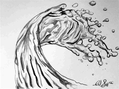 Water Ripples Drawing at PaintingValley.com | Explore collection of ...