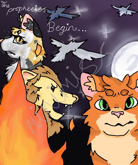 The Prophecies Begin- Poster- Warrior Cats by minimisspupfan on DeviantArt