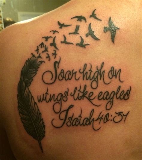 Isaiah 40 31 Eagle Tattoo