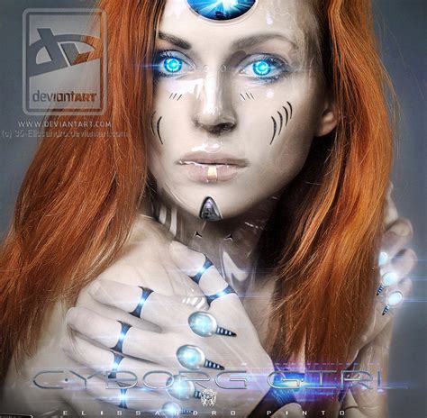 Cyborg Girl 4 by 35-Elissandro on DeviantArt