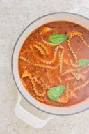 One Pot Vegan Lasagna Soup Recipe (Gluten-Free Option) | Veggiekins Blog