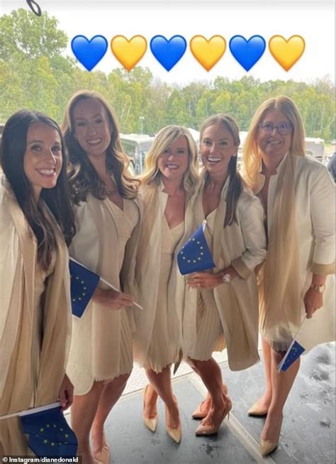 Glamorous Ryder Cup WAGs share behind-the-scenes snaps as they support ...