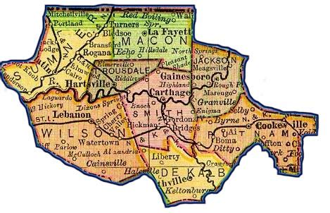 Maps of Smith County