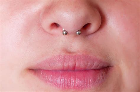 Infected Septum Piercing Symptoms, Pictures, Bump Care and Treatments ...