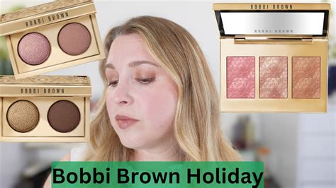 BOBBI BROWN HOLIDAY! New Luxe Eye Duos & Luxe Cheek & Highlight Palette - YouTube