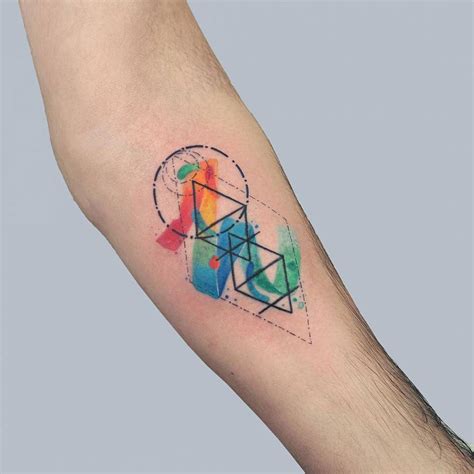 Geometric Tattoo Abstract Geometrictattoos Geometric Tattoo