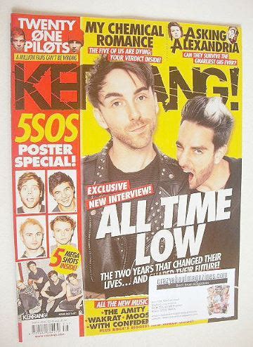 Kerrang magazine - All Time Low cover (6 August 2016 - Issue 1631)