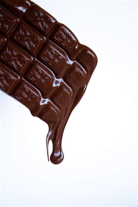 Melting Chocolate Bar - Image Abyss