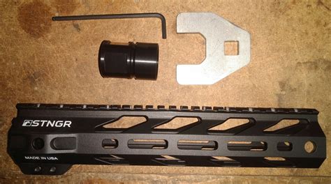 Mini review of STNGR freefloat handguard (10" MLOK) - AR15.COM