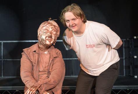 Lewis Capaldi gets statue at old school that looks nothing like him ...