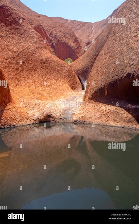 Mutitjulu waterhole uluru hi-res stock photography and images - Alamy