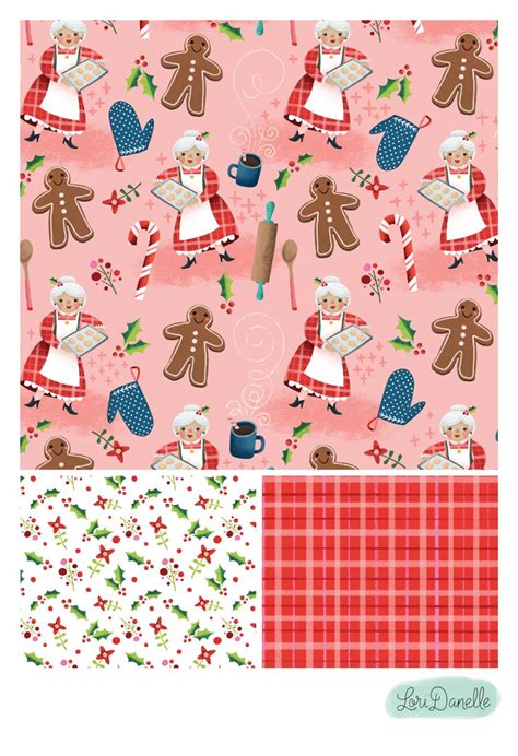 Mrs. Claus' Kitchen | Skillshare Projects | Christmas art, Christmas ...