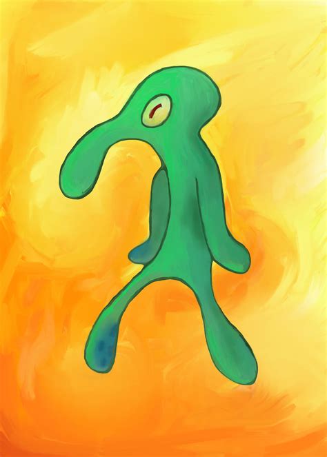 'Bold and Brash Spongebob' Poster Print by Weltenraser | Displate in 2020 | Spongebob painting ...