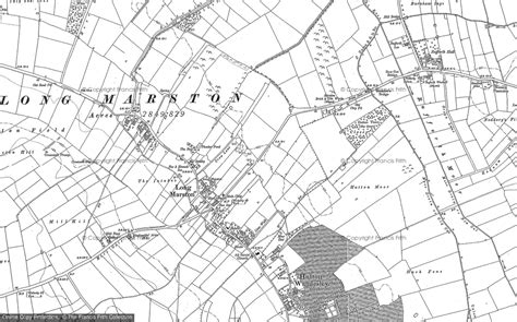 Old Maps of Marston Moor, Yorkshire - Francis Frith