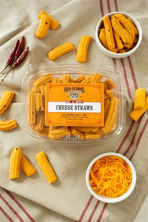 Hot & Spicy Cheese Straws – Old School Mill, Inc.