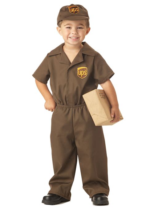 Ups Delivery Man Costume