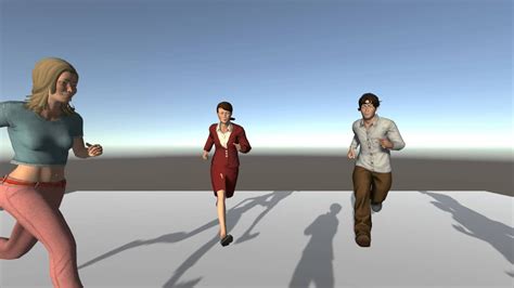 Beautiful, Animated Realistic Humans Citizen Pack - 3D Models & Animations - Unity3D Assets ...