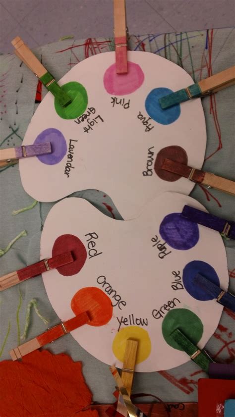 Diy Felt Color Wheel To Teach Kids Colors Preschool A - vrogue.co