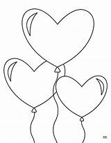Heart Coloring Pages  25 FREE PrintaBulk sketch template