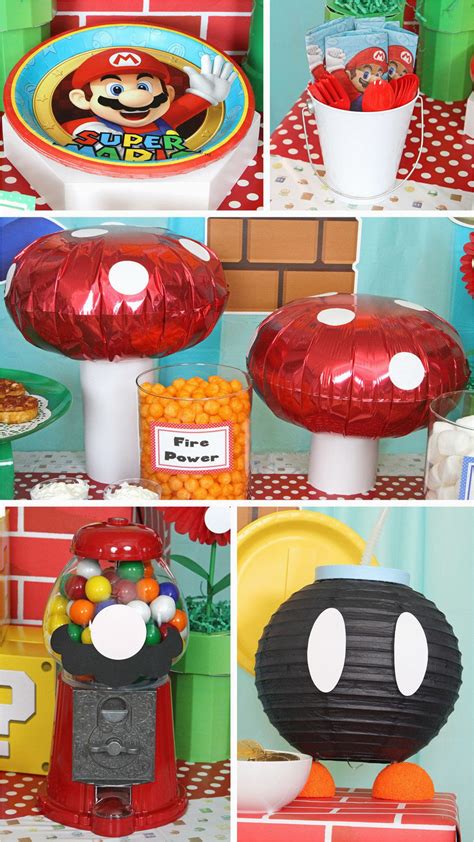 Mario Bros Birthday Decorations Super Mario Bros Party Ideas | BirthdayBuzz