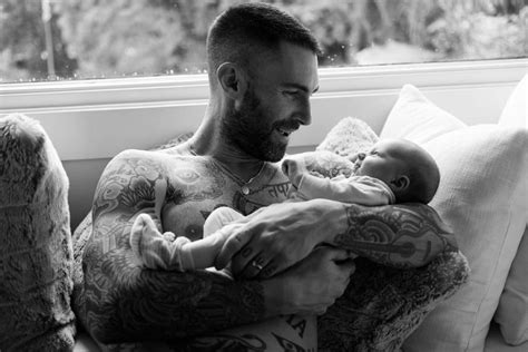 Here's the first pic of Adam Levine, Behati Prinsloo's baby Gio ...