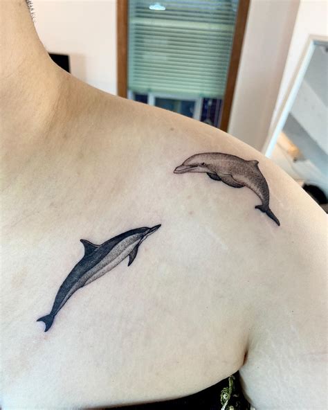 Dolphin Tattoo Ideas Celebrating the Grace of the Ocean