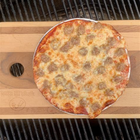 Cheese & Sausage Pizza - The Meat Block