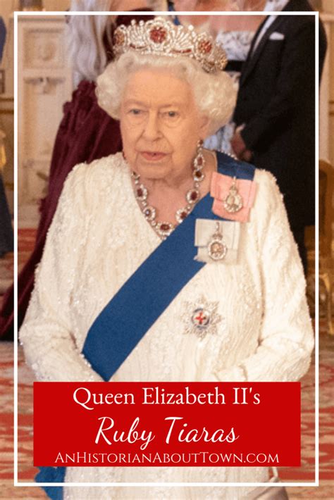 Platinum Jubilee: Queen Elizabeth II's Ruby Tiaras | An Historian About ...