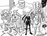 Avengers Coloring Pages  Best For Kids sketch template