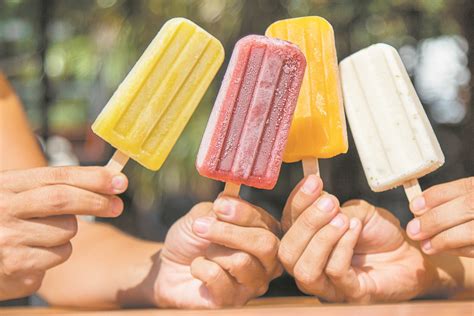 Sabores exóticos en paleta helada