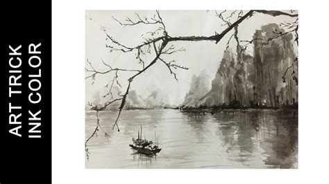 Chinese Ink Painting at PaintingValley.com | Explore collection of ...