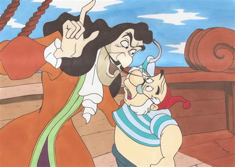 Captain Hook and Mr Smee by silverben on DeviantArt