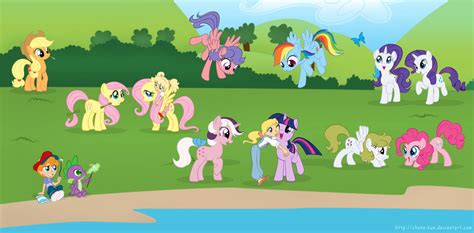 Meet The Ponies by GaiaGirl2468 on DeviantArt