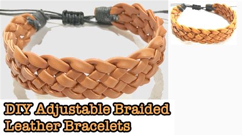 Braided Leather Bracelet Diy