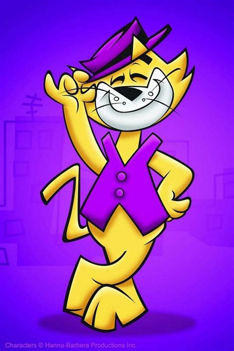 TOP CAT PROTAGONIST EXTRAORDINAIRE PRINT Hanna Barbera - Cat Art #CatA… | Personajes de dibujos ...