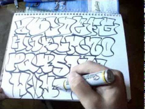 Pix For > Graffiti Throwie Alphabet | graffiti art in 2019 | Graffiti alphabet, Graffiti ...