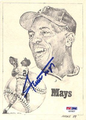 Willie Mays | PSA AutographFacts℠