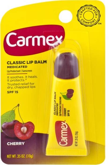 Carmex Daily Care Moisturizing Lip Balm Spf 15 - Fresh Cherry 0.35 oz ...